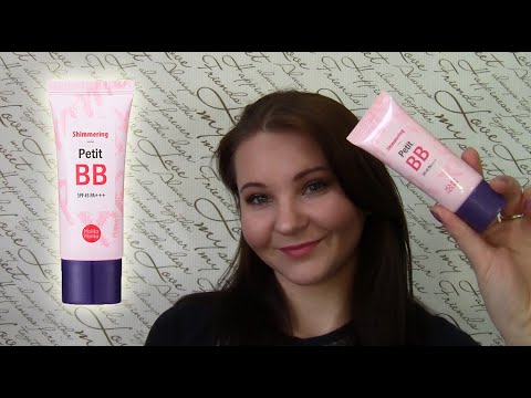 Видео: Тестирую!Holika Holika Shimmering Petit BB Cream SPF45//Сияющий ВВ крем//Для все типов кожи// Стоит?