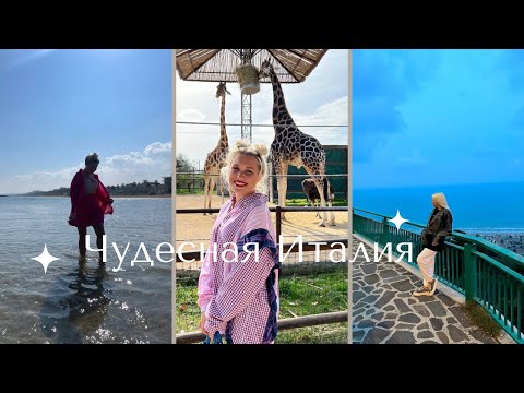 Видео: Vlog из Италии | Красота побережья Пескары | Итальянская еда, море, удивительный зоопарк |