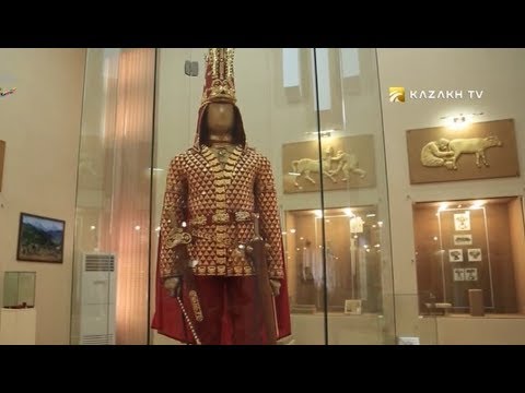Видео: "Золотой человек", прославивший казахскую землю на весь мир