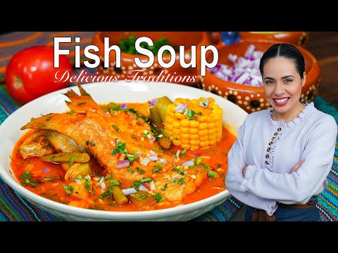 Видео: Мексиканский суп из сома | рецепты супов | Villa Cocina