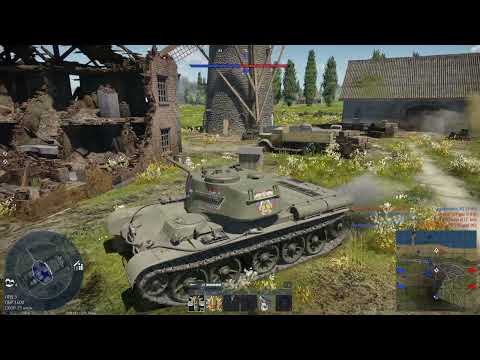 Видео: War Thunder. Техника "Боевого пропуска" - танк Т - 44(ПМ).✌️