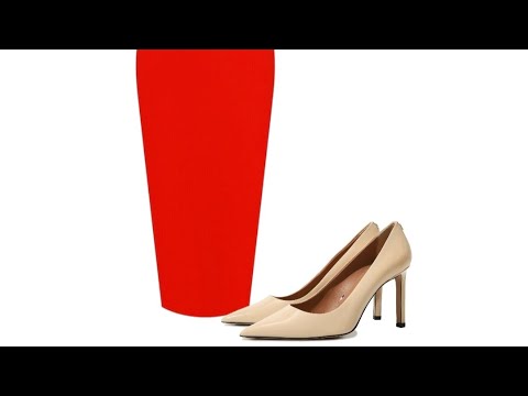 Видео: С какими туфлями носить красное платье