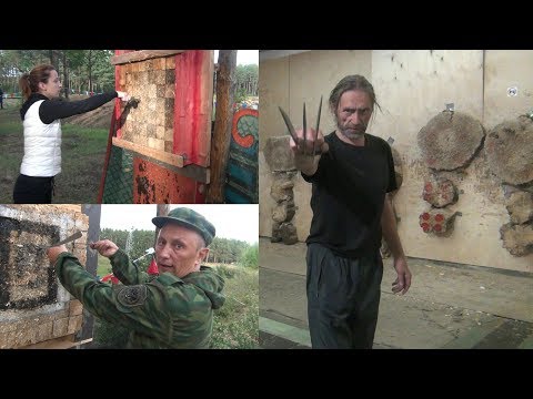 Видео: Как быстро изучить безоборотное метание ножа