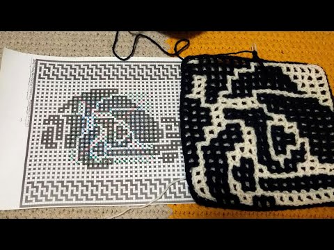 Видео: Часть 3 ПЛЕД ДЛЯ МАЛЬЧИКОВ В ТЕХНИКЕ INTERLOCK 15-18 РЯДЫ