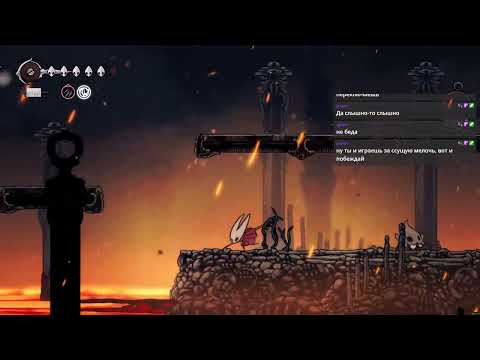 Видео: Большой жук, червяки и прочее. Hollow Knight: Silksong, часть шест�