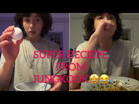 Видео: JUNGKOOK SUPER CHEF ,FUNNY LIVE 🤩    #jungkookprepares #funnymomentsJK #Jungkookhungry #Чонгукbts #