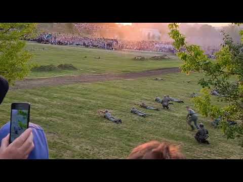 Видео: 22 июня 2025. Брестская крепость, реконструкция.