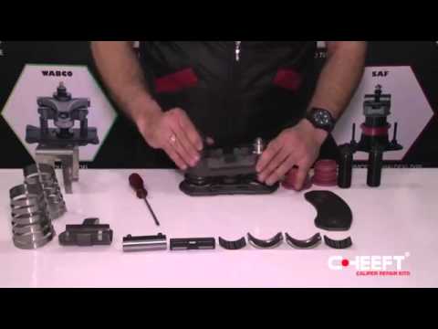 Видео: Сборка суппорта Haldex Modul X Gen 1