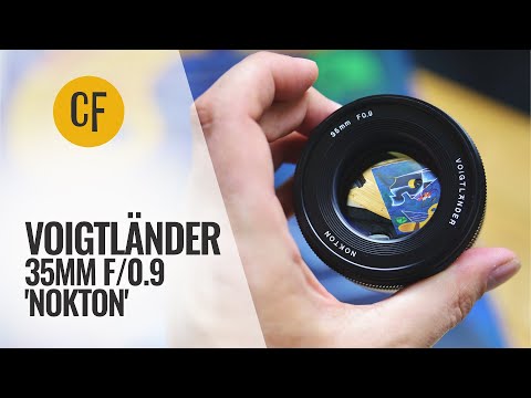 Видео: Обзор объектива Voigtländer 35mm f/0.9 ‘Nokton’ (Fuji X)