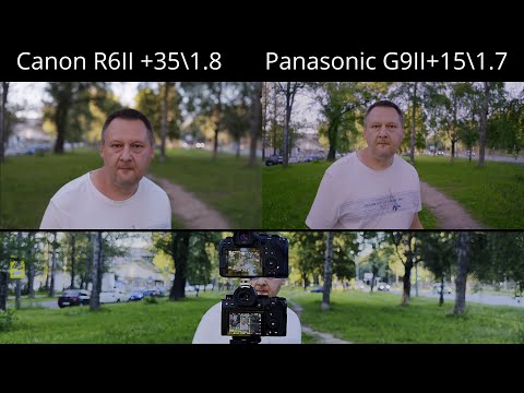 Видео: Canon R6II Vs Panasonic G9II - Аф +Стаб+ISO 3200 Кто продул на всех тестах ???