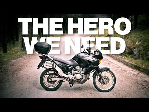 Видео: Не тот герой, которого мы заслуживаем… — Honda Transalp 650