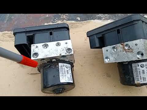Видео: Замена блока ABS DSC BMW E46