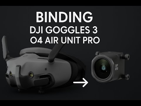 Видео: Підключаємо DJI Goggles 3 до DJI O4 або O3 air unit pro