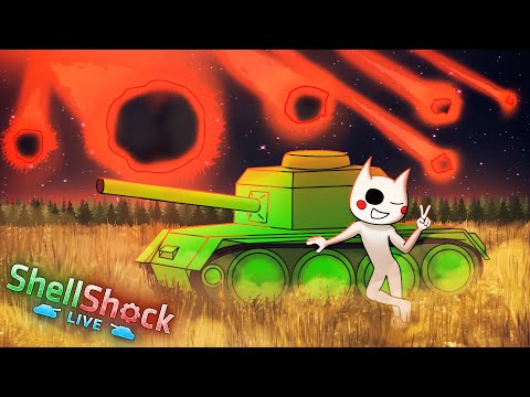 Видео: ЗДЕСЬ ПРОИСХОДИТ ПОЛНЫЙ АРМОГЕДЕЦ! ЭПИЧНАЯ БИТВА ТАНКОВ В SHELLSHOCK