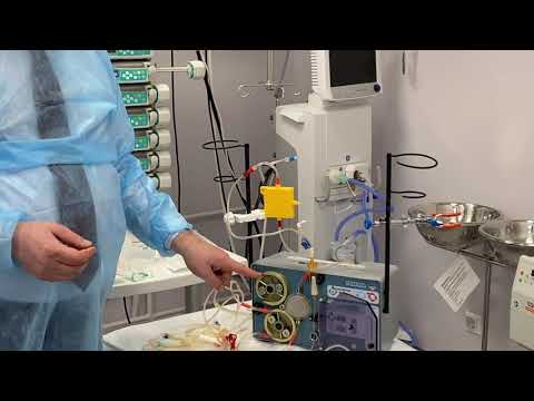 Видео: Процедура Каскадной Плазмофильтрации на аппарате ГЕММА