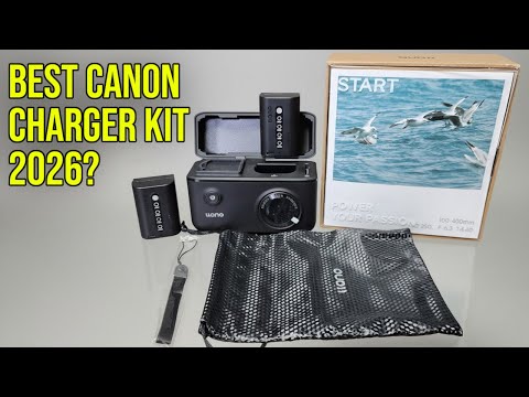 Видео: Самый умный комплект зарядного устройства Canon? | Обзор llano 4-в-1