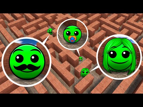 Видео: ОГОНЬ В ДЫРЕ СЕМЬИ В ЛАБИРИНТЕ В Garry's Mod