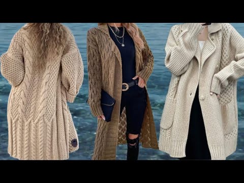 Видео: Роскошные кардиганы для женщин. Luxury cardigans for women.