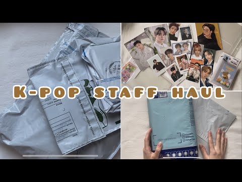 Видео: Распаковываем мои принадлежности для коллекционирования! K-pop merch haul