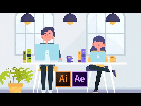 Видео: 4 метода анимации мультфильмов для начинающих в After Effects