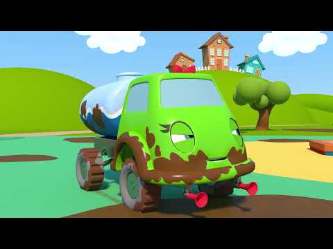 Видео: Синий трактор 3D: Новые серии для детей - Волшебный мир машинок