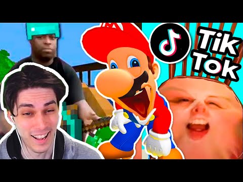 Видео: ТИК ТОК УГАР С МАРИО ! - Mario Reacts To Funny Tik Toks - Реакция