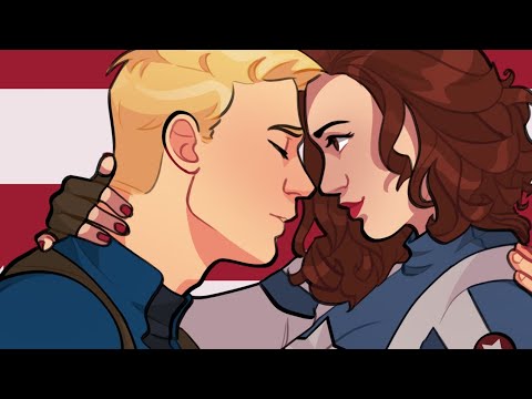 Видео: Стив Роджерс и Пегги Картер (Marvel) Спасите меня я влюбился в неё