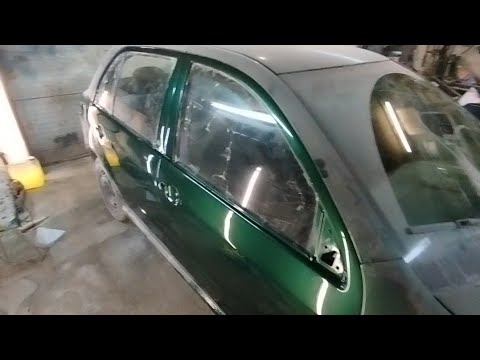 Видео: Довгоочікувана покраска дверей Шкода Фабія