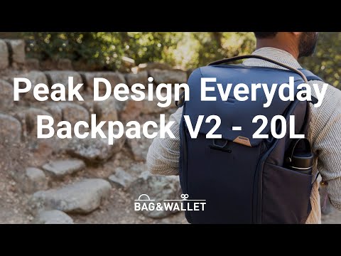 Видео: Обзор рюкзака Peak Design Everyday Backpack V2 - 20L