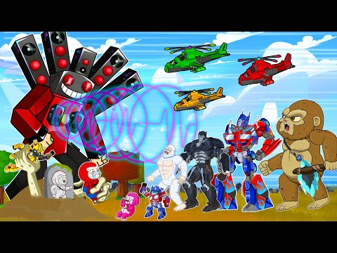 Видео: Transformers Battlegrounds: Bumblebee Turning Big - TVbaby mine, Стивен 2, ACREE, Конг Аква, Оптимус