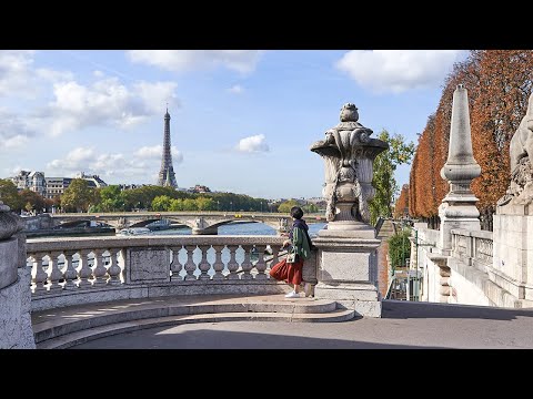 Видео: Осенняя прогулка по Парижу / Кофейный час в кондитерской отеля Ritz Paris