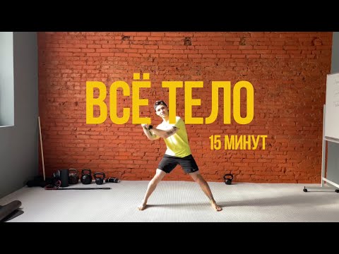 Видео: Тренировка на Всё тело без инвентаря. Домашний комплекс 