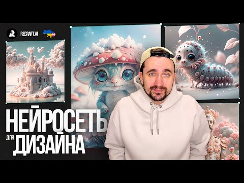 Видео: Нейросеть для дизайнеров | Фото в одном стиле, mockup. Recraft.ai.