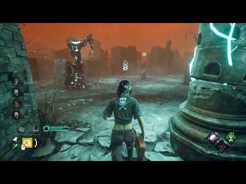 Видео: Dead by Daylight — Ві Бунясак проти Дрюені в розореному селі (Haunted by Daylight)
