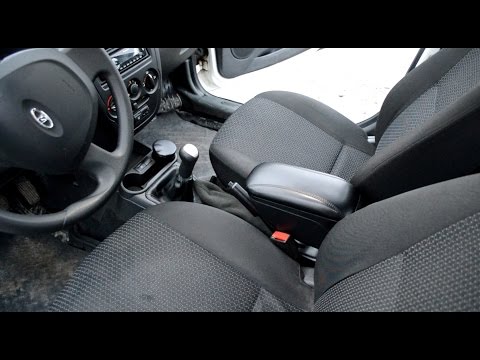 Видео: Lada Granta - установка подлокотника.