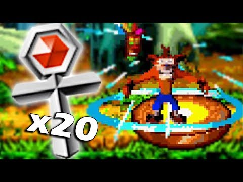 Видео: Crash Bandicoot: Огромное приключение — все платиновые реликвии (101% прохождение)