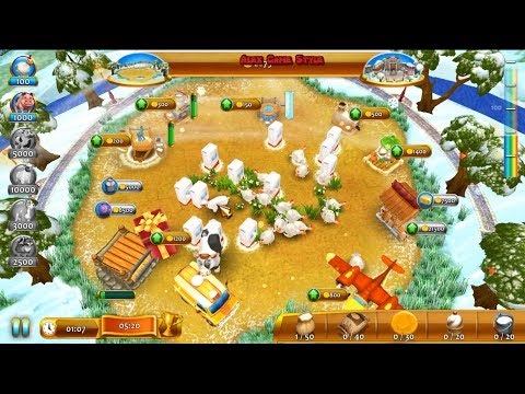 Видео: Farm Frenzy 4 (Confectioner Level 15) only GOLD Веселая ферма 4 (Кондитер Уровень 15) Золото