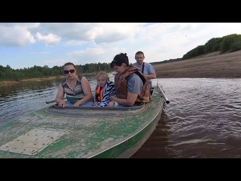 Видео: Отдых на реке, замер скорости МКМ NISSAN 18