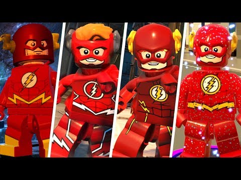 Видео: Flash Evolution в видеоиграх LEGO (со всеми DLC)