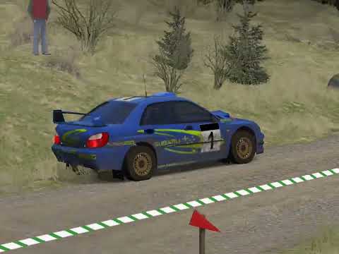 Видео: Richard Burns Rally. Harwood Forest – мой личный рекорд – 3:51,38