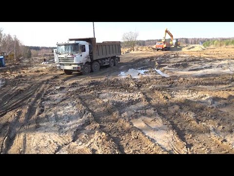 Видео: Не можем заехать в Карьер,Пробки из за оленей