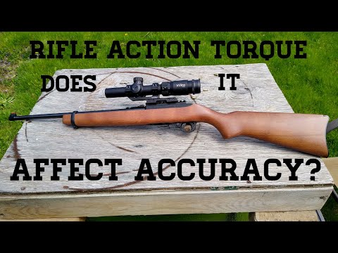 Видео: Влияет ли крутящий момент винта затворной группы винтовки на точность? Тестирование на Ruger 10/22.