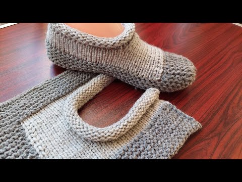 Видео: БЫСТРЫЕ тапочки Легко ПОДРОБНО шаг за шагом