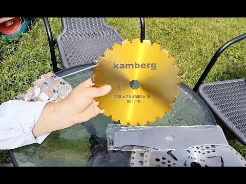 Видео: Диск Kamberg 26T 230x25.4x1,6мм ЗВІР "ГРІЗЛІ" !