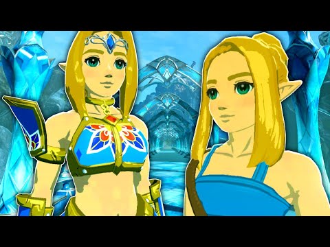 Видео: Зельда и ее близнец отправляются в аквапарк в Zora's Domain