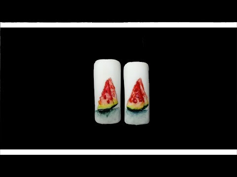 Видео: Арбуз (Быстра акварель)