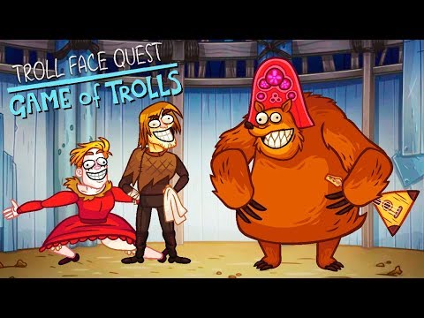 Видео: ИГРЫ ТРОЛЛЕЙ! Троллим ИГРУ ПРЕСТОЛОВ в Веселой игре Troll Face Quest Game of Trolls от Cool GAMES