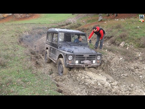 Видео: FIAT 1107A Campagnola ВНУТРИ 40 СМ ГЛИНЫ