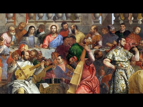 Видео: Веронезе - Брак в Кане Галилейской