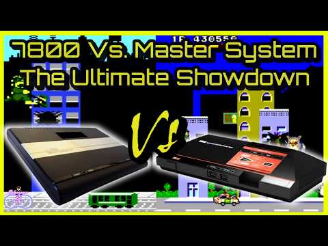 Видео: Atari 7800 против Sega Master System: решающая битва